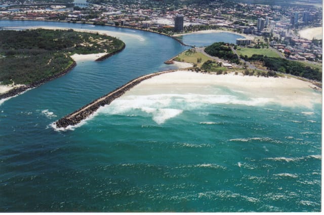 Spot de surf Duranbah, New South Wales, Australia