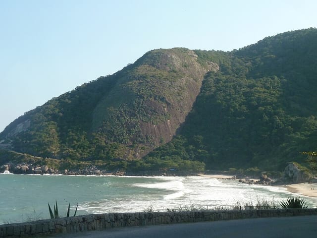 Spot de surf Prainha, Rio de Janeiro, Brasil
