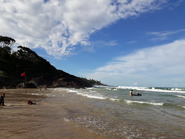 Spot de surf Tiririca, Bahia, Brasil