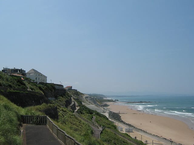 Spot de surf La Côte des Basques, Nouvelle-Aquitaine, Francia