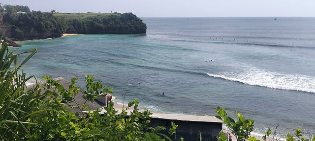 Pico de surf Balangan, Bali, Indonésia