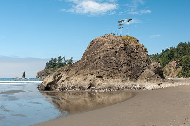 Spot de surf La Push, Washington, Estados Unidos