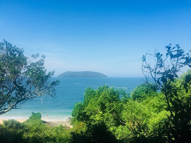 Pico de surf Maranduba, São Paulo, Brasil