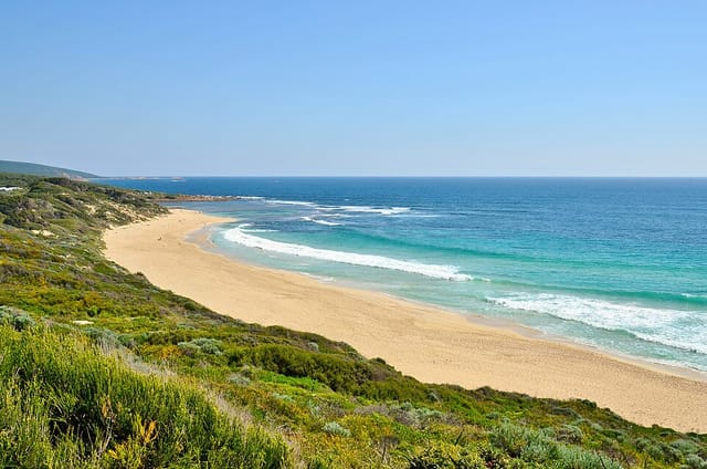 Yallingup surf break, Western Australia, Australia
