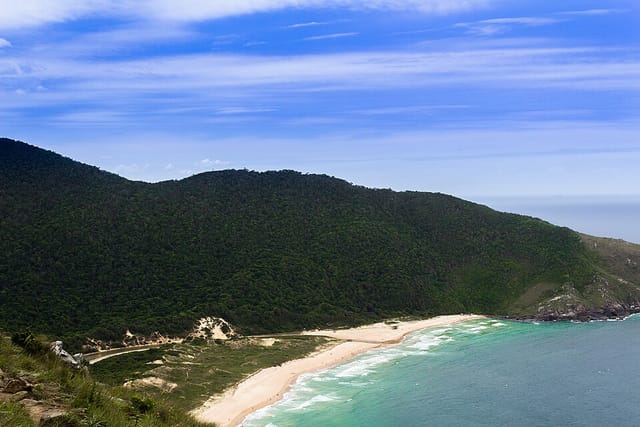 Pico de surf Lagoinha do Leste, Santa Catarina, Brasil