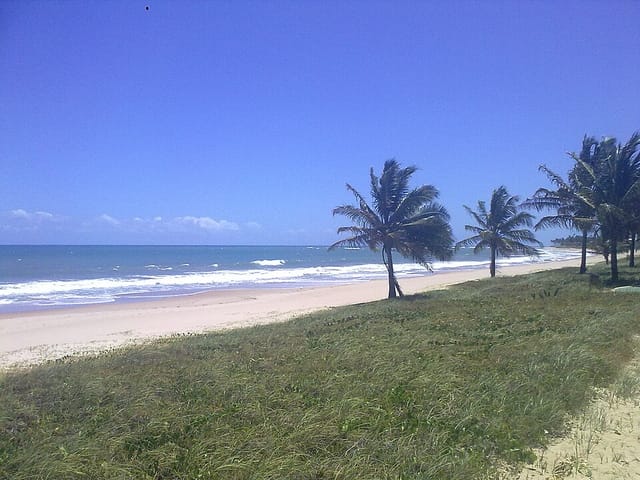 Spot de surf Guarajuba, Bahia, Brasil