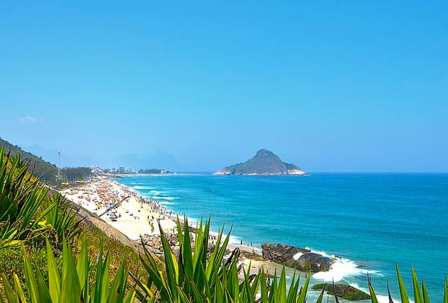 Spot de surf Praia do Secreto, Rio de Janeiro, Brasil