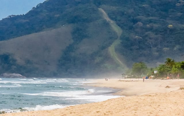 Maresias surf break, São Paulo, Brazil