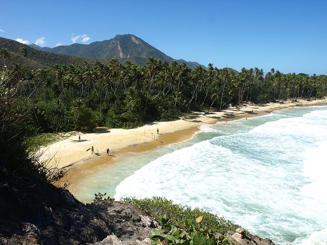 Spot de surf Playa Grande, Aragua State, Venezuela