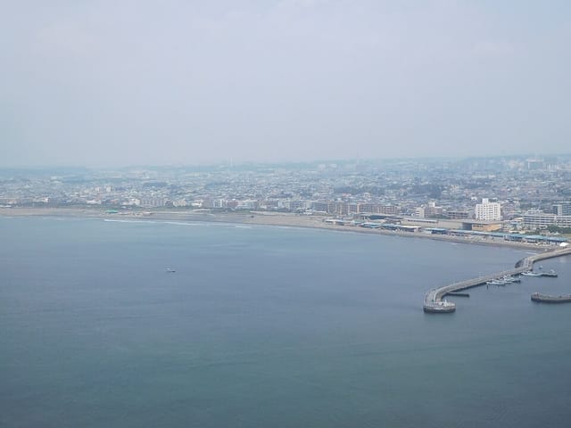 Spot de surf 片瀬西浜・鵠沼海水浴場, Kanagawa Prefecture, Japón