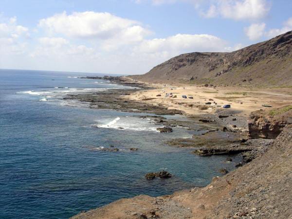 Spot de surf El Confital, Canary Islands, España