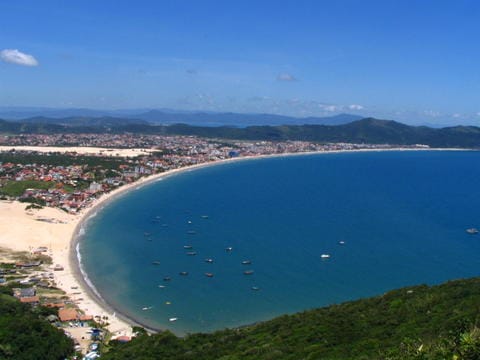Pico de surf Ingleses, Santa Catarina, Brasil