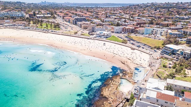 Pico de surf Bondi Beach, New South Wales, Austrália