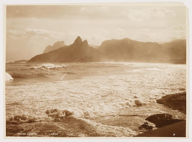 Spot de surf Arpoador, Rio de Janeiro, Brasil