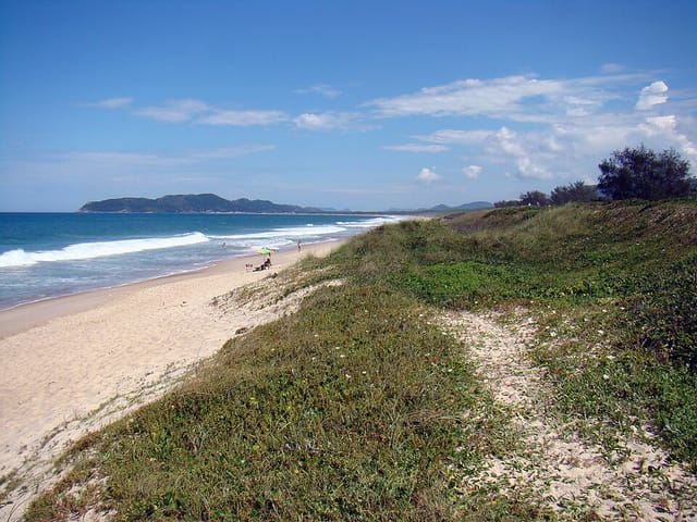 Spot de surf Moçambique, Santa Catarina, Brasil