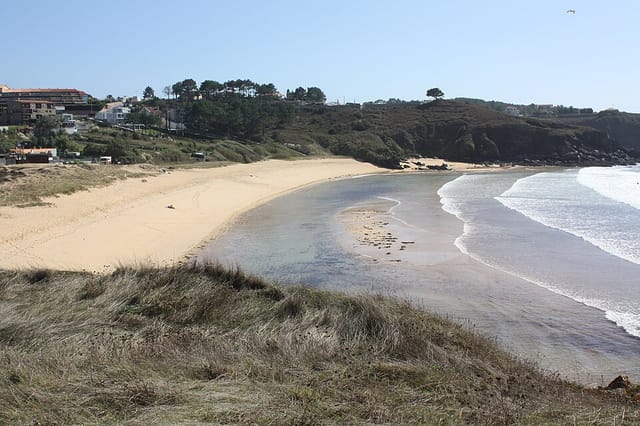 Spot de surf Foxos, Galicia, España