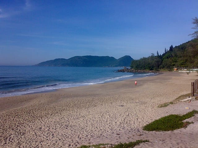 Spot de surf Morro das Pedras, Santa Catarina, Brasil