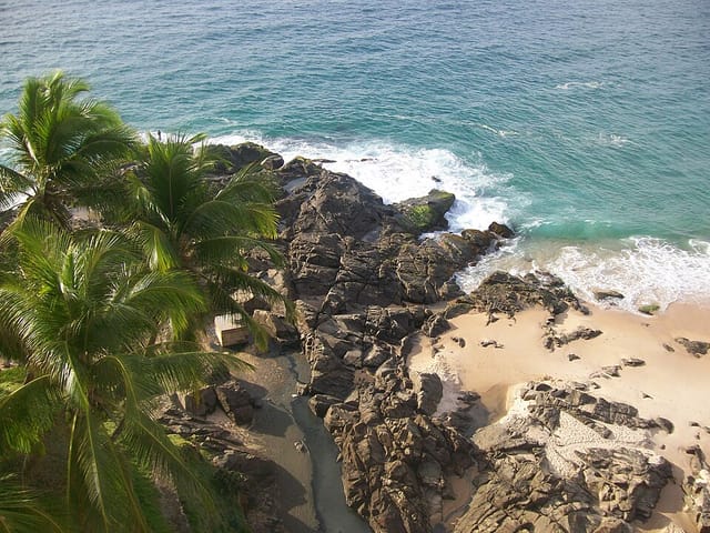 Pico de surf Amaralina, Bahia, Brasil