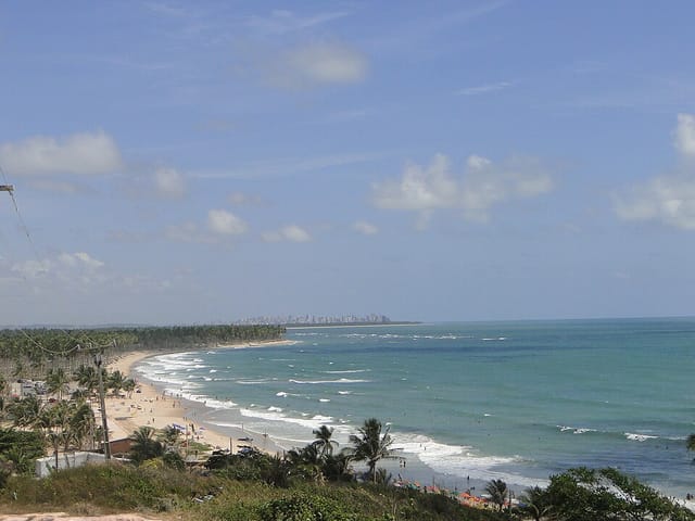 Pico de surf Itapuama, Pernambuco, Brasil