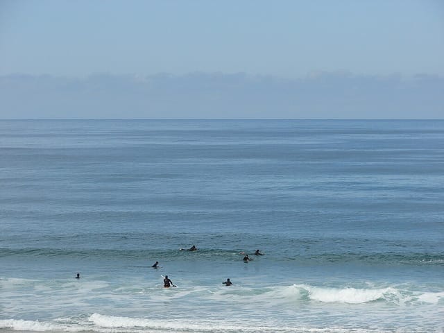 Pico de surf Lacanau, Nouvelle-Aquitaine, França
