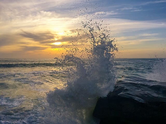 Pico de surf Windansea, California, Estados Unidos