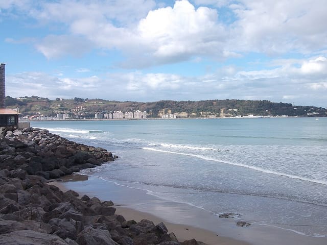 Spot de surf Hendaye, Nouvelle-Aquitaine, Francia