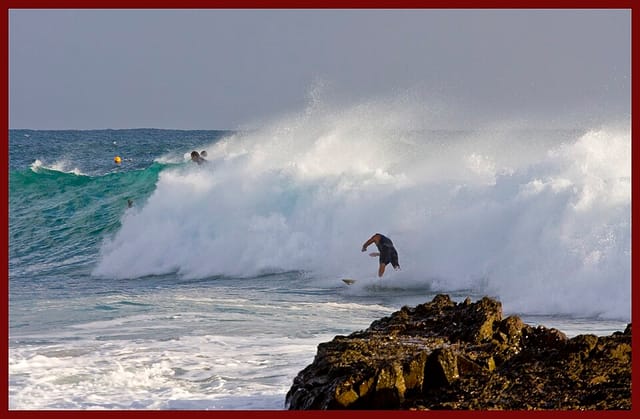 Snapper Rocks surf break, New South Wales, Australia