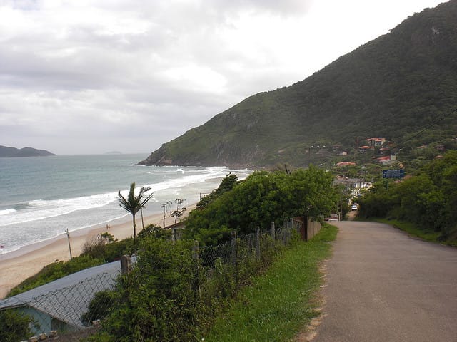 Pico de surf Solidão, Santa Catarina, Brasil