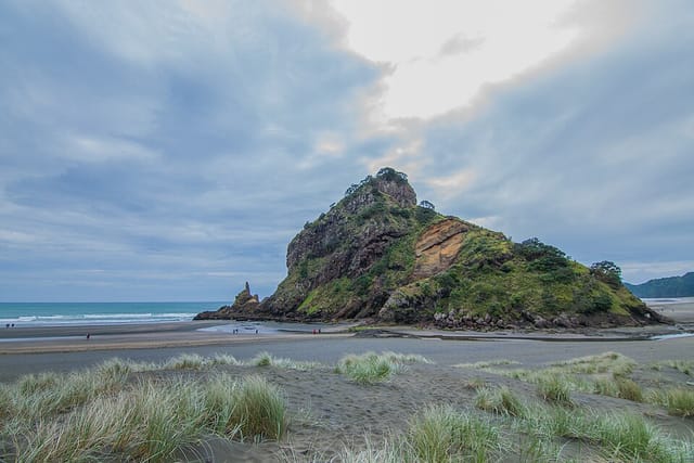 Spot de surf Piha, Auckland, Nueva Zelanda